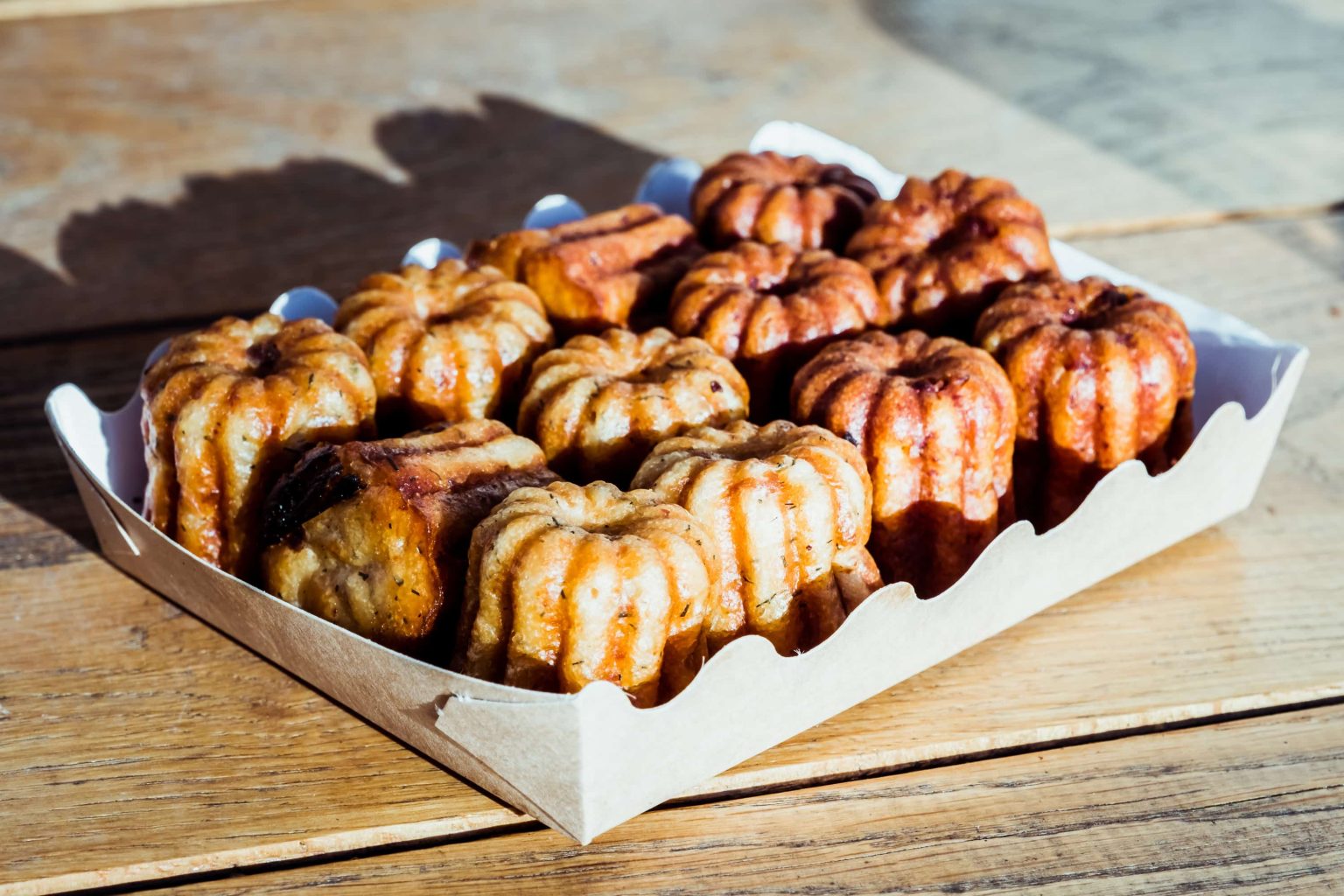 La recette des cannelés salés aux champignons et parmesan CFA Espace