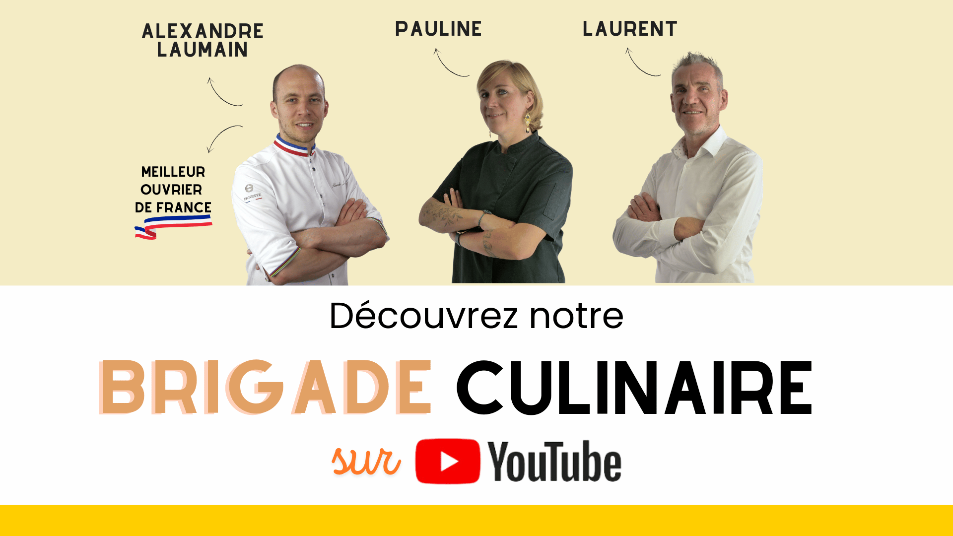 Brigade culinaire Youtube CFA Espace Concours -min